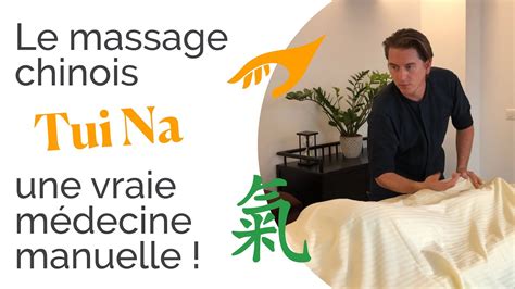 Massage traditionnel Chinois Tui Na